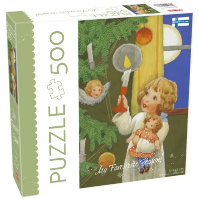 Puzzle 500 el. Christmas Card Tactic