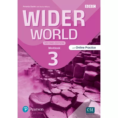 Wider World. Second Edition 3. Workbook with Online Practice + App - Damian Williams, Amanda Davies