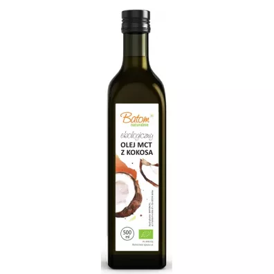 Batom Olej mct z kokosa 500 ml Bio