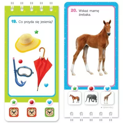 Magiczny quiz z rybk�. Dotknij i sprawd�! 4-5 lat