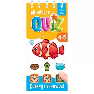 Magiczny quiz z rybk�. Dotknij i sprawd�! 4-5 lat