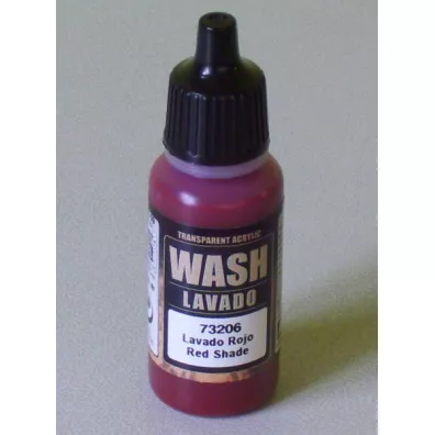 Vallejo: 73.206 - Game Color - Wash - Red 18ml
