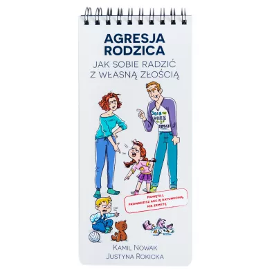 Fiszki. Agresja rodzica (jak sobie radzi� z w�asn� z�o�ci�) - Kamil Nowak, Justyna  Rokicka