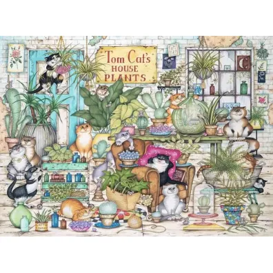 Puzzle 500 el. 2D Crazy Cats Ravensburger