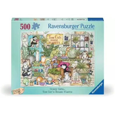 Puzzle 500 el. 2D Crazy Cats Ravensburger