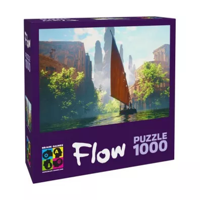 Puzzle 1000 el. Flow Boat Granna