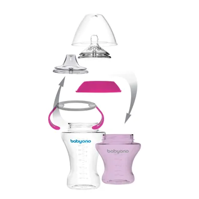 Babyono Kubek niekapek z mikkim ustnikiem 180 ml