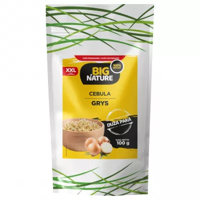 Big Nature Cebula suszona grys 100 g