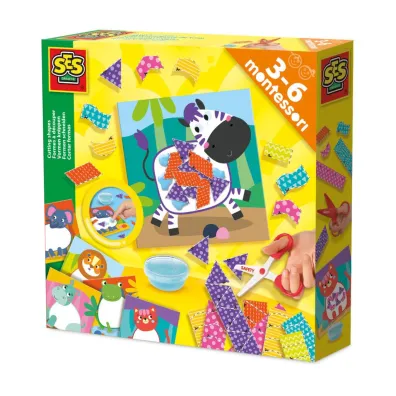 Montessori wycinanie kszta�t�w Ses Creative