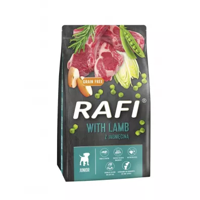 Rafi Junior Karma sucha dla szczenit z jagnicin 10 kg