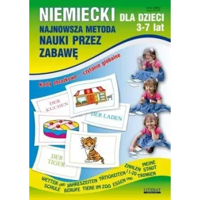 Niemiecki dla dzieci 3-7 lat Najnowsza metoda nauki przez zabaw� - Katarzyna Piechocka-Empel, Monika von Basse