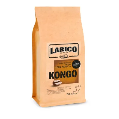 Larico Kawa Ziarnista Kongo 225 g