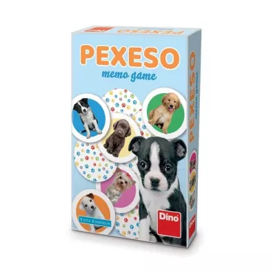 Memory memo Pexeso - Pieski Dino Toys