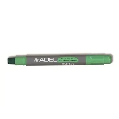 Textmarker �elowy ADEL - zielony