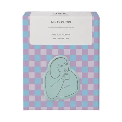 Dak Coffee Roasters Kawa ziarnista Kolumbia Minty Chess Advanced Anaerobic Washed Filter 200 g