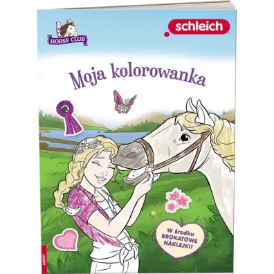 Schleich horse club. Moja Kolorowanka
