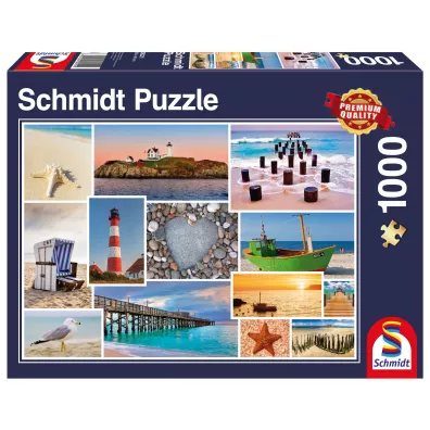Puzzle 1000 el. Nad morzem Schmidt