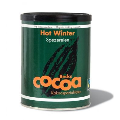 Becks Cocoa Czekolada do picia hot winter fair trade bezglutenowa 250 g Bio