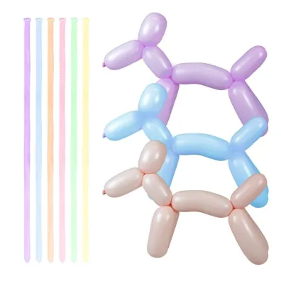 Balony do modelowania pastel makaroniki