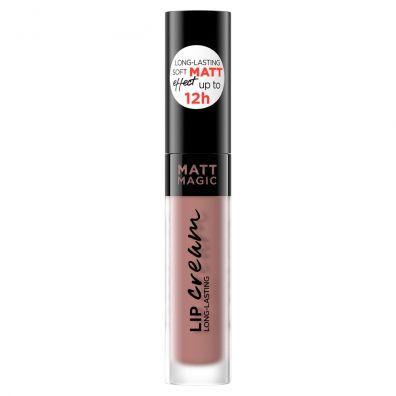 Eveline Cosmetics Matt Magic Lip Cream pomadka do ust w płynie 21 Tender Beige 4.5 ml