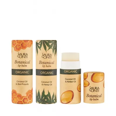 Ecosoft Balsam do ust, Botanical Organic, zero waste, Konopie 7.2 ml