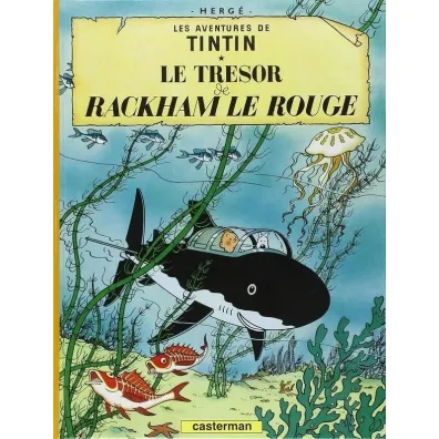 Tintin le Tresor de Rackham le Rouge - Herg�
