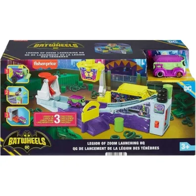 Fisher-Price. Batwheels Legion Zooma z wyrzutni� Mattel