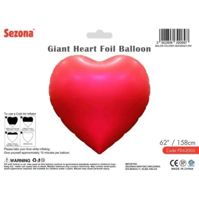 Balon Serce 158cm