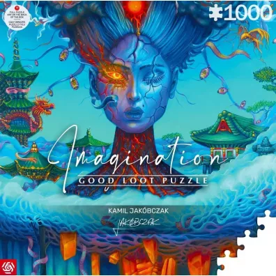 Puzzle 1000 el. Kamil Jak�bczak Fud�i / Fuji Good Loot