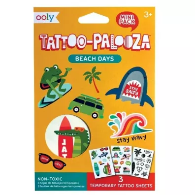 Tatua�e zmywalne mini Tattoo Palooza - Pla�a Ooly