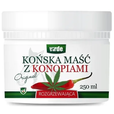 Virde Ko�ska ma�� z konopiami rozgrzewaj�ca 250 ml