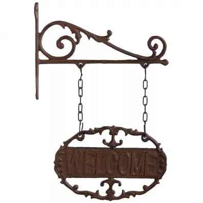 Esschert Design eliwna zawieszka cienna Welcome