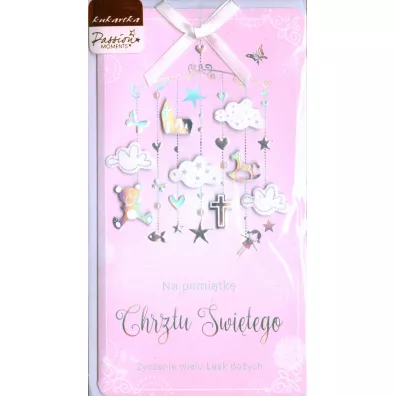 Kukartka Karnet PM-080 Chrzest