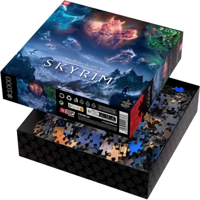 Puzzle 1000 el. The Elder Scrolls V - Skyrim Good Loot