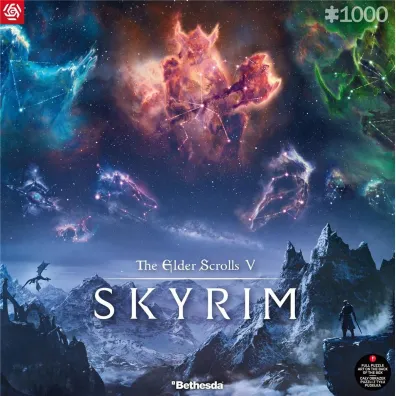 Puzzle 1000 el. The Elder Scrolls V - Skyrim Good Loot