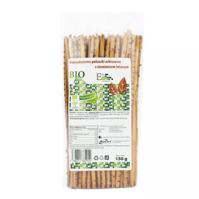 Paluszki Bio Paluszki orkiszowe pe�noziarniste z siemieniem lnianym 150 g Bio