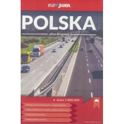 Atlas drogowy Polska mini 1:800 000 EuroPilot