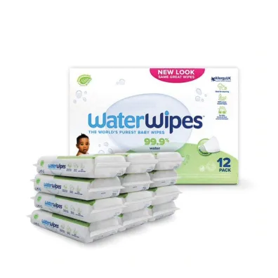 Waterwipes Soapberry bio, Chusteczki nawil�ane dla dzieci wielopak 12 x 60 szt.