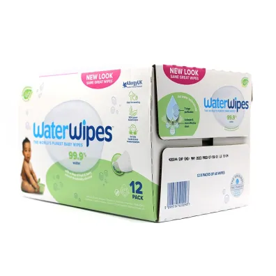Waterwipes Soapberry bio, Chusteczki nawil�ane dla dzieci wielopak 12 x 60 szt.