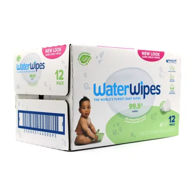 Waterwipes Soapberry bio, Chusteczki nawil�ane dla dzieci wielopak 12 x 60 szt.