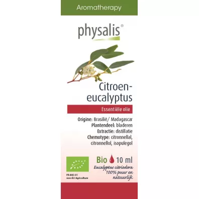 Physalis Olejek eteryczny eukaliptus cytrynowy (citroen eucalyptus) 10 ml