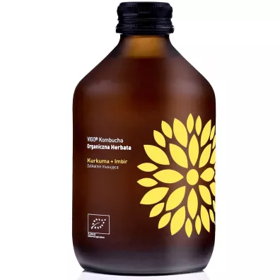 Vigo Yoko Kombucha z kurkum� i imbirem bezglutenowa 330 ml Bio