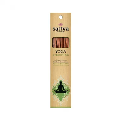 Natural Indian Incense Naturalne indyjskie kadzido Yoga & Meditation