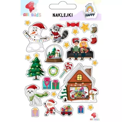 All4Kids Naklejki dla dzieci Bo�e Narodzenie 1