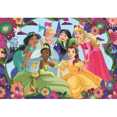 Puzzle 30 el. SuperColor. Disney Princess Clementoni