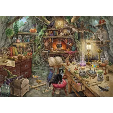 Puzzle 759 el. Kuchnia czarownicy Ravensburger