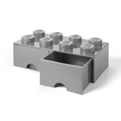 Akcesoria LEGO Podw�jna szuflada klocek do przechowywania z 8 wypustkami