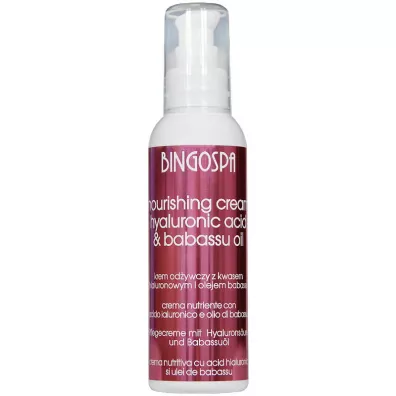 BingoSpa Krem do twarzy z kwasem hialuronowym 135 g