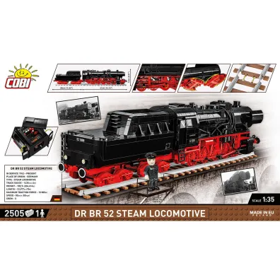 HC DR BR 52 Steam Locomotive