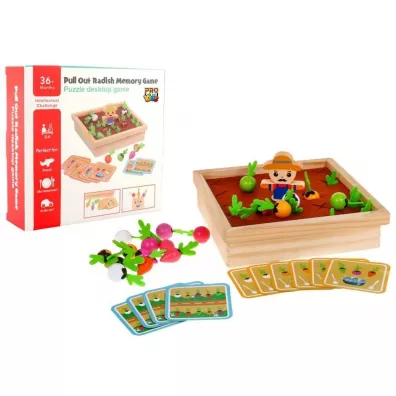 Memory drewniane Og�dek warzywny Pro Kids